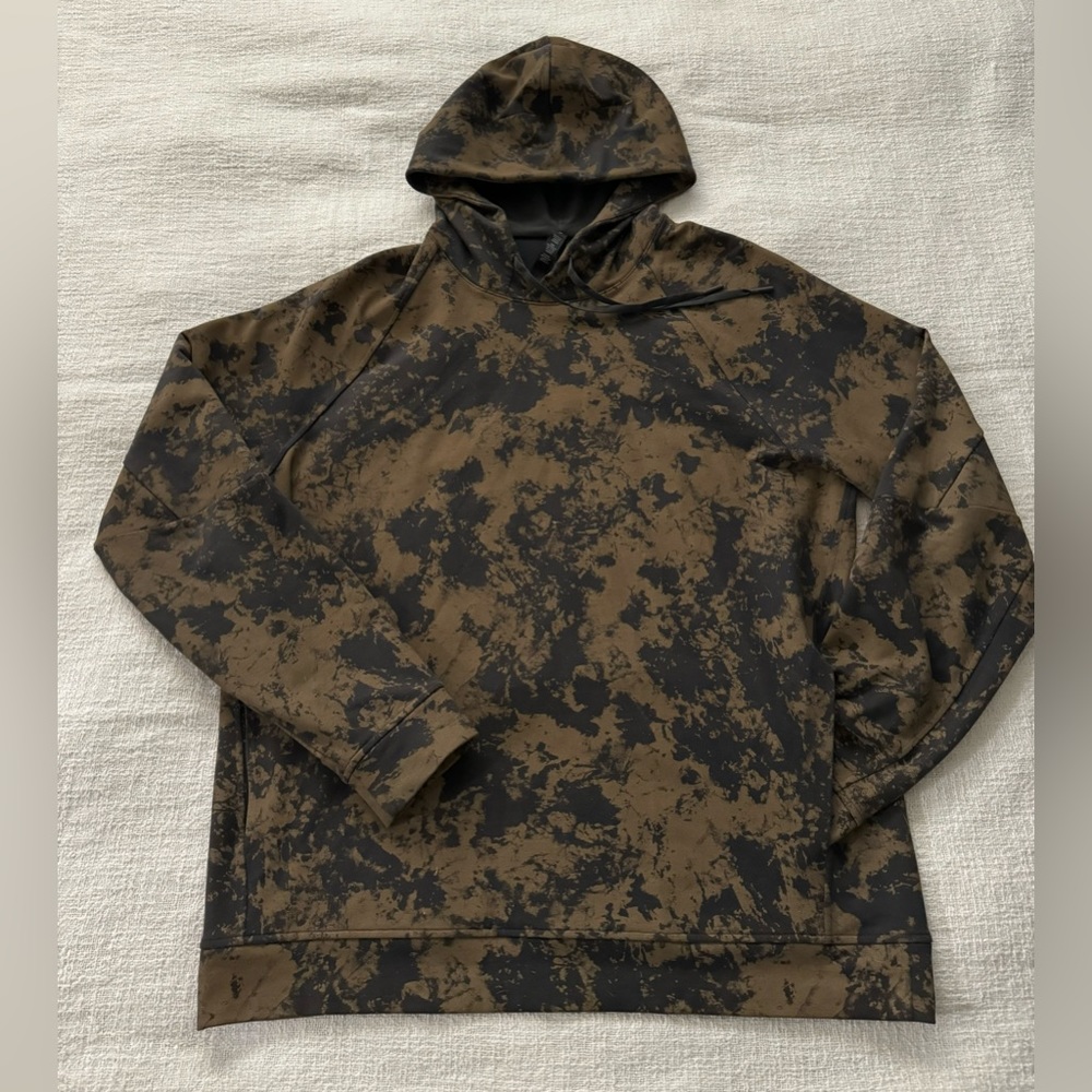 Men’s lululemon hoodie size xl brown and black